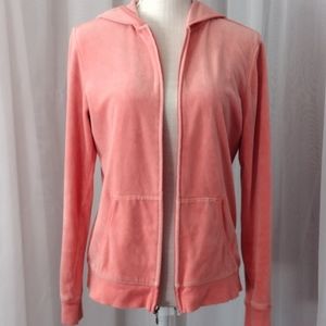 Vintage Velour Hoodie. Size M